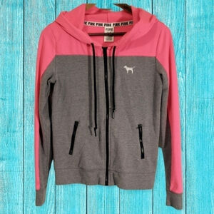 Victoria's Secret Pink Women's Hoodie Size XS Full Zip
